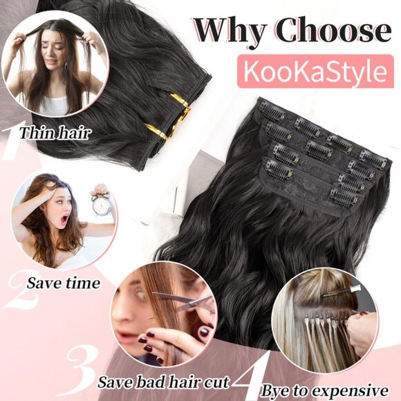Beautiful Clip in Extensions main image 7